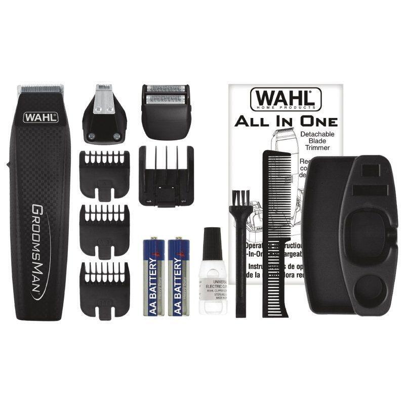Wahl Cortabarbas Groomsman All In 5537-3016A Batteries 11 Accesorios