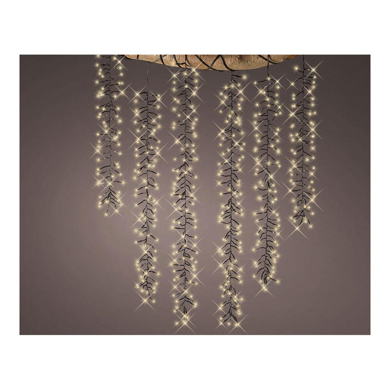 Curtain Cascada Ideal Árboles With 8 Funciones 200CM 480 Leds
