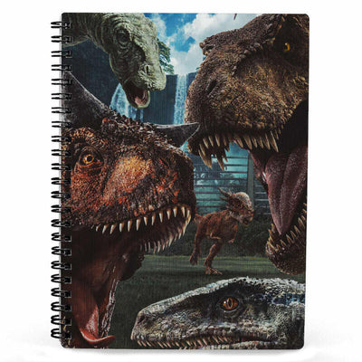Notebook 3D Selfie Jurassic World — image 1