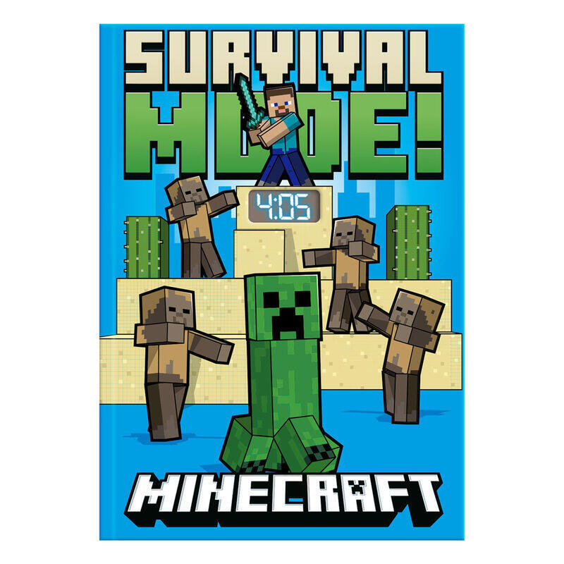Notebook With Watch LED Minecraft
