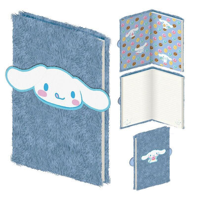 Notebook Plush Toy A5 Cinnamoroll Hello Kitty — image 1