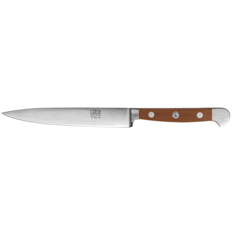 Knife Universal Alpha Gde 16CM Wood Peral