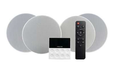 Fonestar Speakers Ks-wall 4 Ampli Wall 4 Speakers Bluetooth USB Fm Aux — image 1
