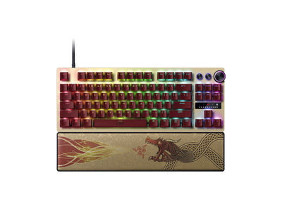 Razer Keyboard Óptico Huntsman V3 Pro Tenkeyless Counter-strike 2 Dragon Lore Us Layout — image 1