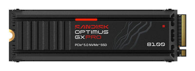SanDisk Drive SSD Optimus Gx Pro 8100 SSD Cifrado 4TB Internal M.2 2280 S3-M Pci Express 5.0 X4 (NVMe) SDSP824 — image 1