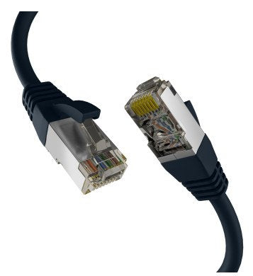 Efb CAT.8.1 Black 2M RJ45 Network Cable S FTP Pimf — image 1