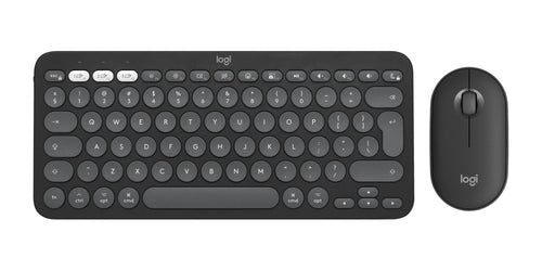 Logitech Pebble 2 Combo For Mac Set Of Keyboard And Wireless Mouse Bluetooth Le QWERTY Internacional Ee. Uu. G — image 1