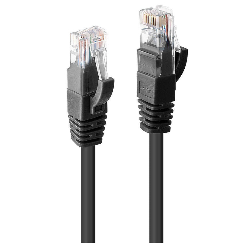 Lindy 48082 Network Cable Black 10M CAT.6 U/UTP (UTP)
