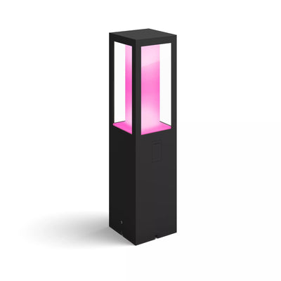 Philips Stand Exteriores Impress, White And Ambiente Colour LED Integrado 8W, Antracita — image 1