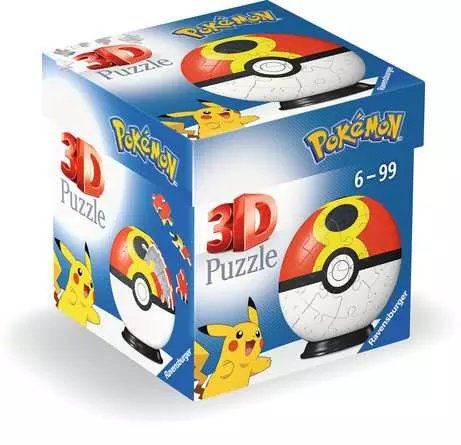 Puzzle 3D Poke Ball Pokemon 54PZS
