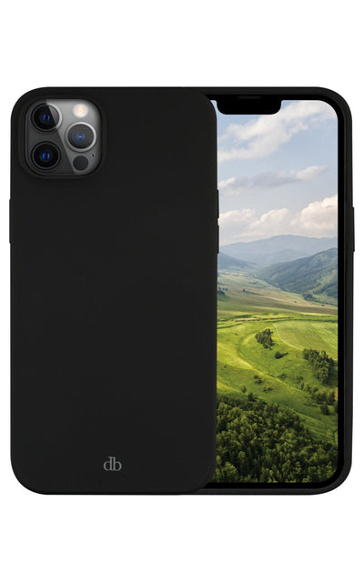 DBRAMANTE1928 Costa Rica Housing Rear Phone Mobile Phone Silicone Plastic Reciclado Black Noche Apple Iphone 1 — image 1