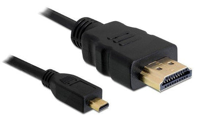 Delock Cable High Speed HDMI With Ethernet a/D Male/Male 1M — image 1
