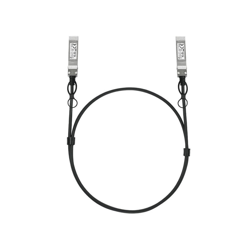 TP-Link Cable Omada SM6220-1M Fibre Optic And Infiniband SFP28 Black Silver