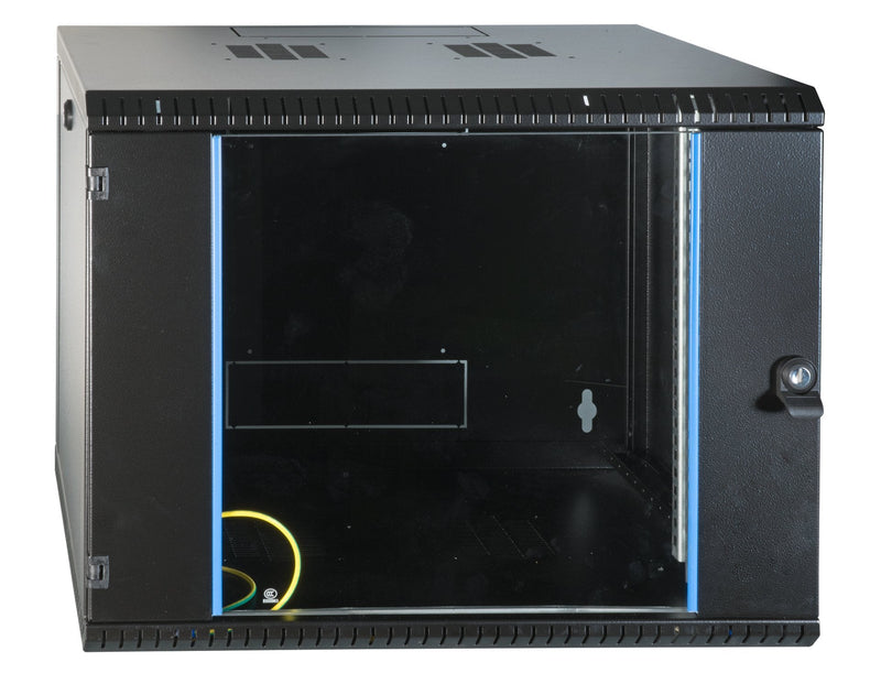 Cabinet Rack Efb 19 Wall 9U, Fixed 1 Piece RAL9005, Depth 450MM