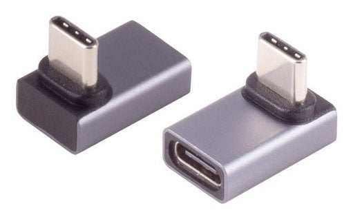 Shiverpeaks USB-C Adapter 4.0 90° Winkel Arriba/Abajo Pro