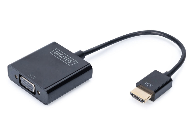 Digitus Adapter HDMI a VGA(d-sub) Black DA-70461