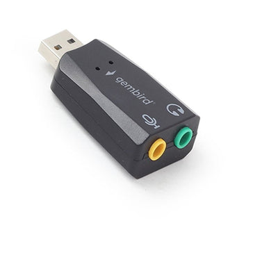 Gembird Card Sound USB 2.0 Black SC-USB 2.0-01 — image 1