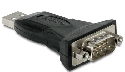 Delock Adapter USB 2.0A Serie DB9 M/M Black 61460 — image 1