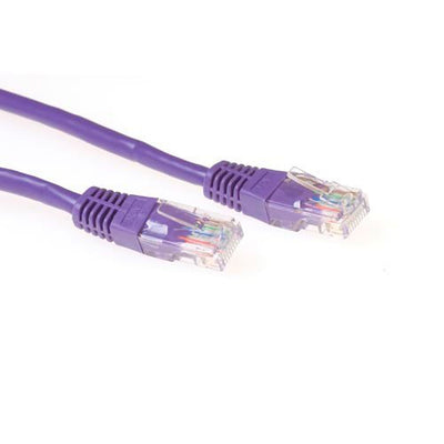 Purple 15 Meter U UTP CAT.6 Patch Cable With RJ45 Connectors — image 1