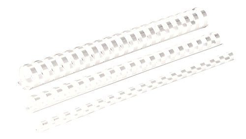 Fellowes Pack 100 Canutillos Plastic 8MM - Up To 40 Hojas - Easy Utilizar And Flexible - High Quality - Colour