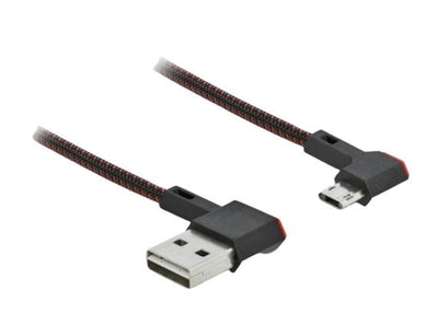 Delock Cable Easy-USB 2.0 -a - Micro USB M/M 0.50 Acodado — image 1