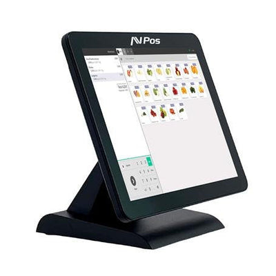 Avpos Tpv K2000 Slim 15 Touchscreen - I3 - 8GB Memory - SSD 128GB - VGA - Wi-Fi, LAN - Windows 11 Pro - Black — image 1