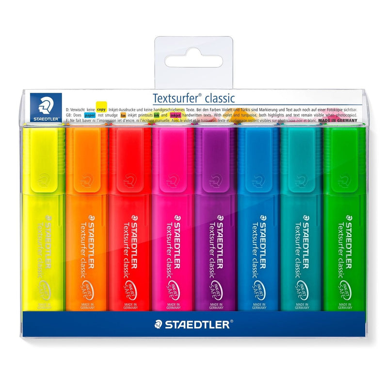 Staedtler Subrallador Textsurfer Clas 8PCS Case