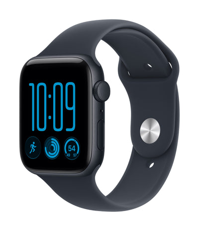 Apple Watch Se 3 GPS 44MM Midnight Aluminium Case With Navy Blue Sport Band - S M — image 1