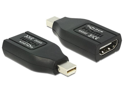 Delock Adapter Mini DisplayPort 1.1 Male HDMI Female — image 1