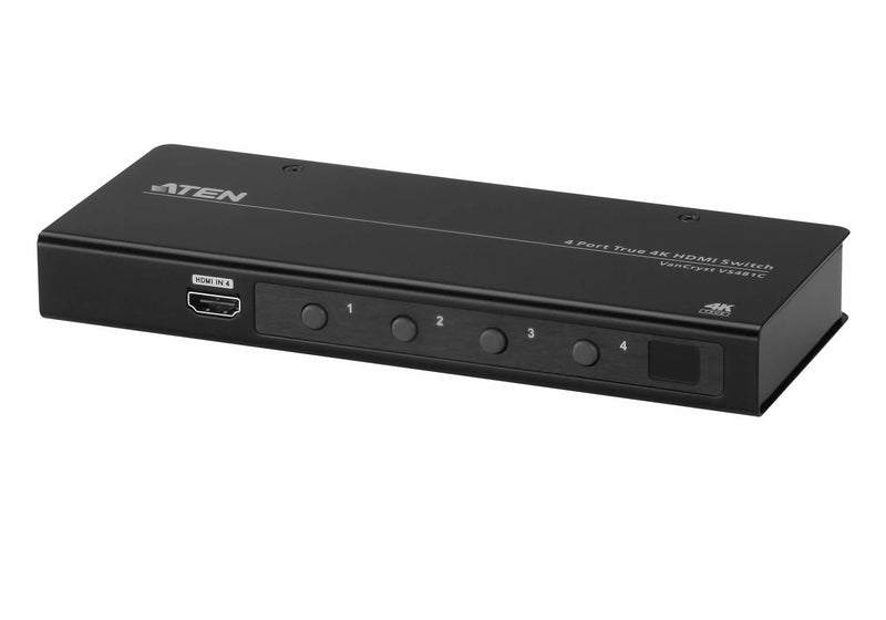 Aten VS481C Video-switch HDMI 4 Ports True 4K With Control Remote