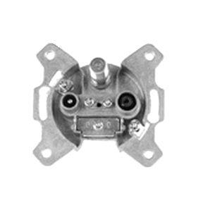 Televes SD33ST-DC Socket Antenna Durchgang 3-LOCH With DC Durchlass — image 1