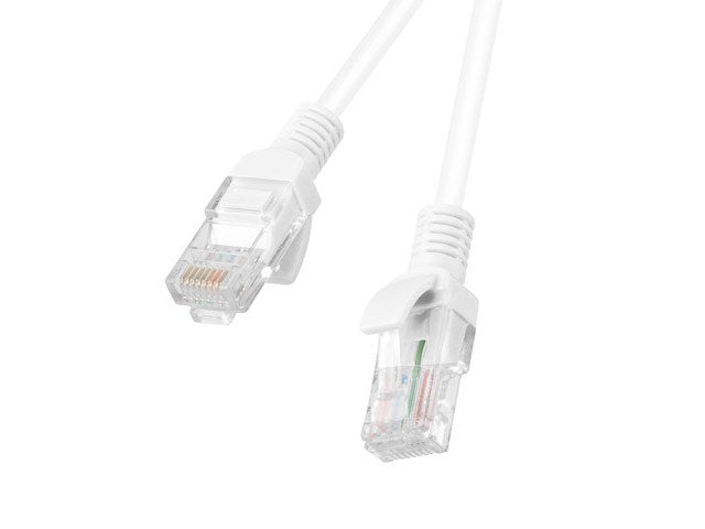 Lanberg Network Cable CAT.6 UTP 5M White Fluke Passed