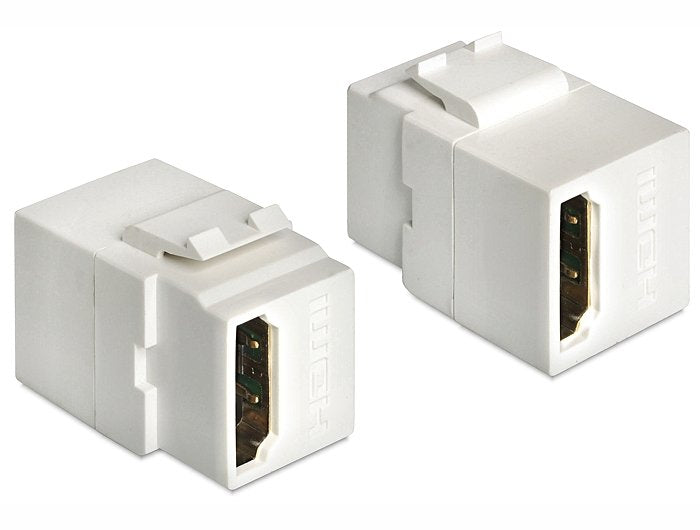 Keystone Módulo HDMI Connector Female HDMI Connector Female White