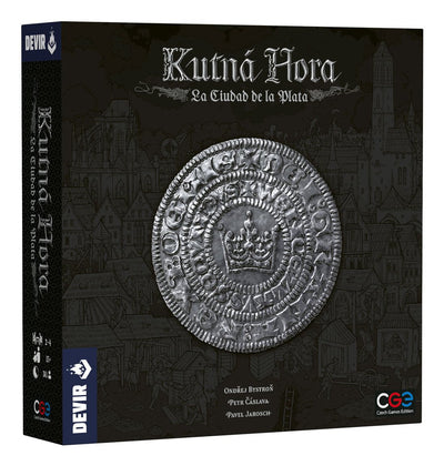 Devir Set Of Desk Kutná Hora: Ciudad Silver + Carta Promocional — image 1
