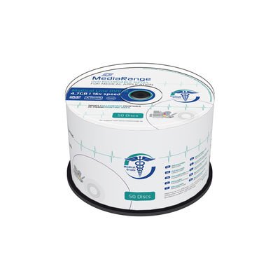 Mediarange MR429 Dvd White 4,7GB Dvd-r 50 Pieces