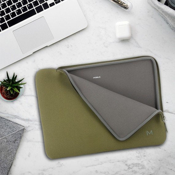 Mobilis 049020 Case Laptop 36,1CM (14.2) Green Grey