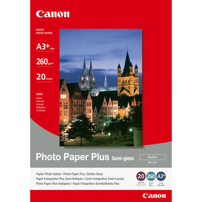 Canon Paper Plus SG-201-A3 + Satinado 20HOJAS — image 1
