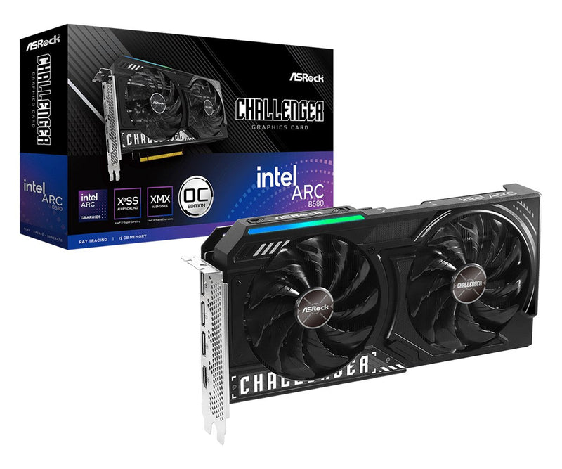 Asrock Graphics Card Intel Arc B580 Cl 12GO Intel VGA Card