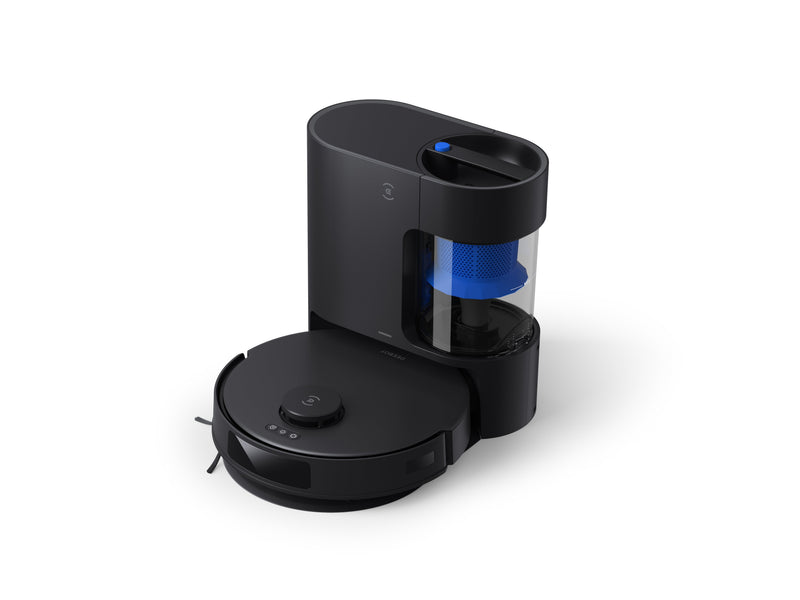 Ecovacs Robot Vacuum Cleaner Deebot N20 Pro Plus Includes Purecyclone Station N20 Pro Plus Black