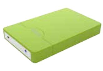 Approx External Enclosure Drives Hard 2.5\1 USB 2.0 Case Transporte Compatible With Drives 9.5MM Green