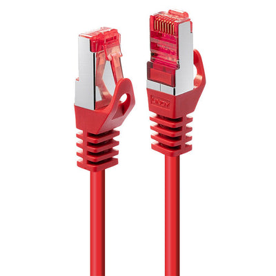 Lindy Network Cable CAT.6 S/FTP Basic Red 1.00M — image 1