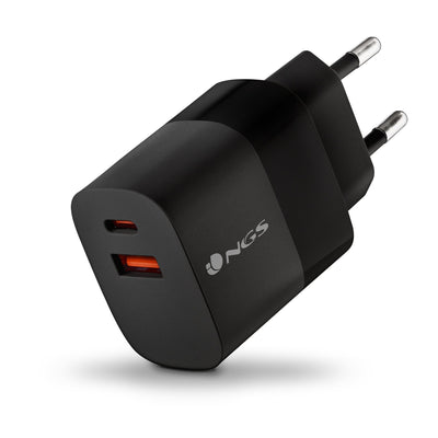 Ngs Wall Charger Bud 1x USB Type-c 1x USB 33W — image 1