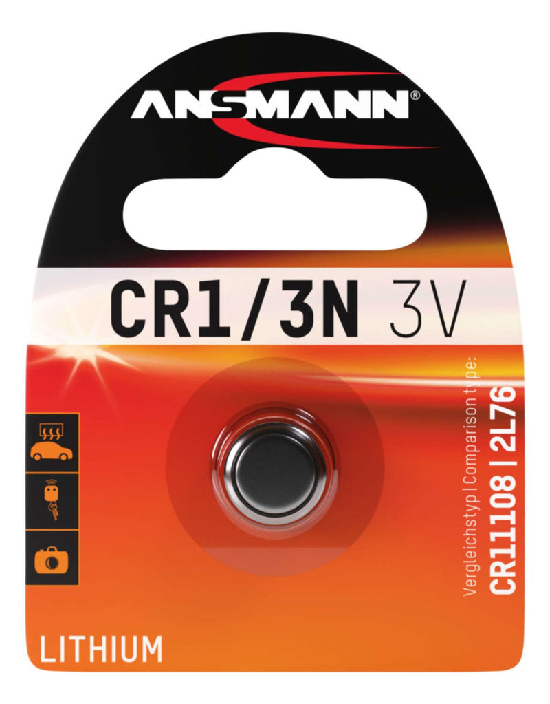 Ansmann Battery Litio CR1/3N / CR11108 / 2L76 1 Piece 1516-0097