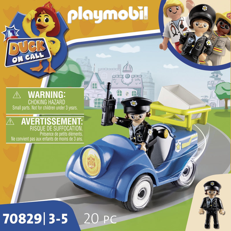 Playmobil Duck On Call Mini Car Policia