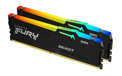 Kingston Memory Technology Fury Beast RGB 64GB 2 X 32GB DDR5 5600MHZ — image 1