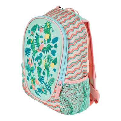 Herlitz Rookie Sweet Jungle Backpack School Green Durazno Poliéster — image 1