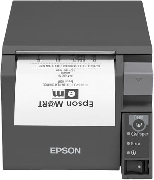 Epson Printer Tickets TM-T70II Thermal Wide Paper 80MM USB-RS232 Black — image 1