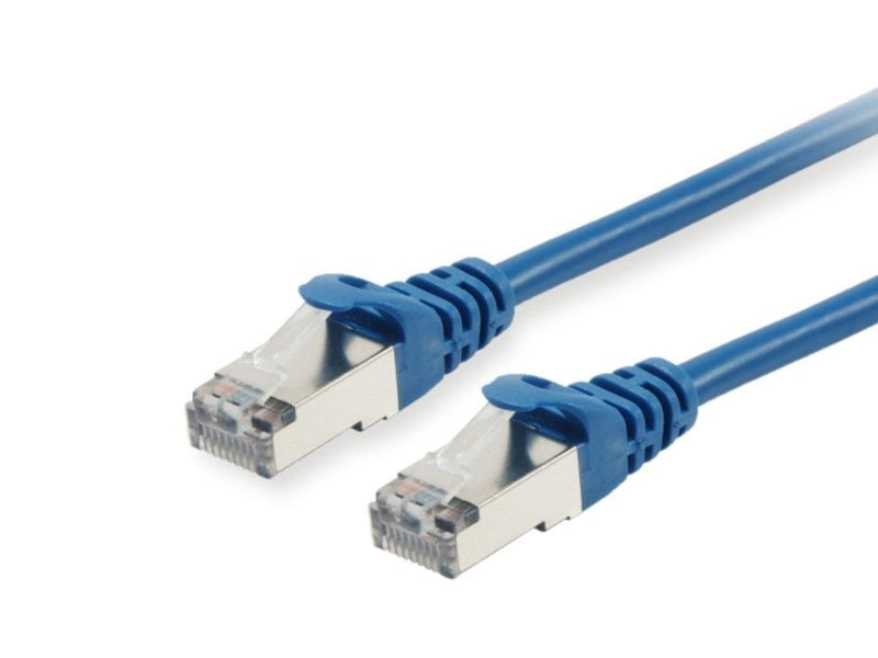 Equip Network Cable CAT.6A S FTP 2x RJ45 25.00M Blue