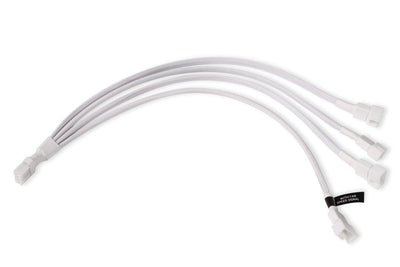Alphacool And -splitter 4-PIN Auf 4X 4-PIN PWM 30CM - White — image 1