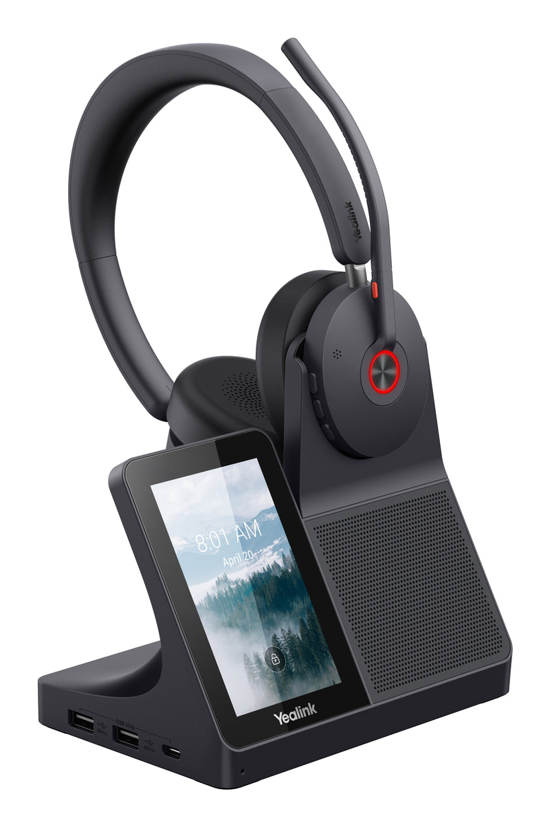 Yealink Auriculares Workstation WH68 Inalámbrico Y Alámbrico Diadema USB Tipo-c Bluetooth Negro
